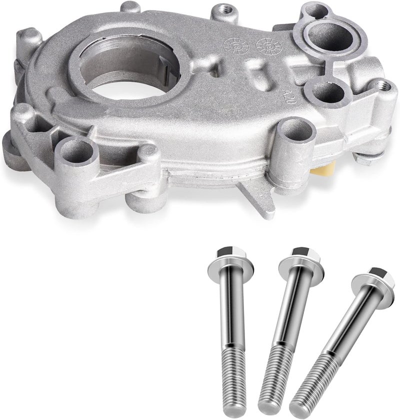 Dexepe Oil Pump,M353 Oil Pump Compatible with Chevy GMC Buick Enclave Cadillac Impala Traverse Saturn Saab 2.8L 3.0L 3.6L V6 DOHC 24 Replace # 12640448 224-43667 - Image 1